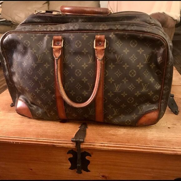🧳 Louis Vuitton Travel - vintage - great soft suitcase perfect for any season. - Picture 1 of 11